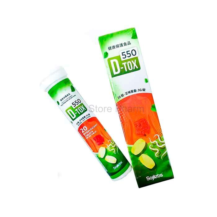 D-tox 550 - viên nang ký sinh trùng ở Baria