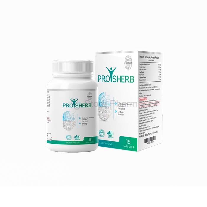 Prosherb caps - capsules for prostatitis in Panabo