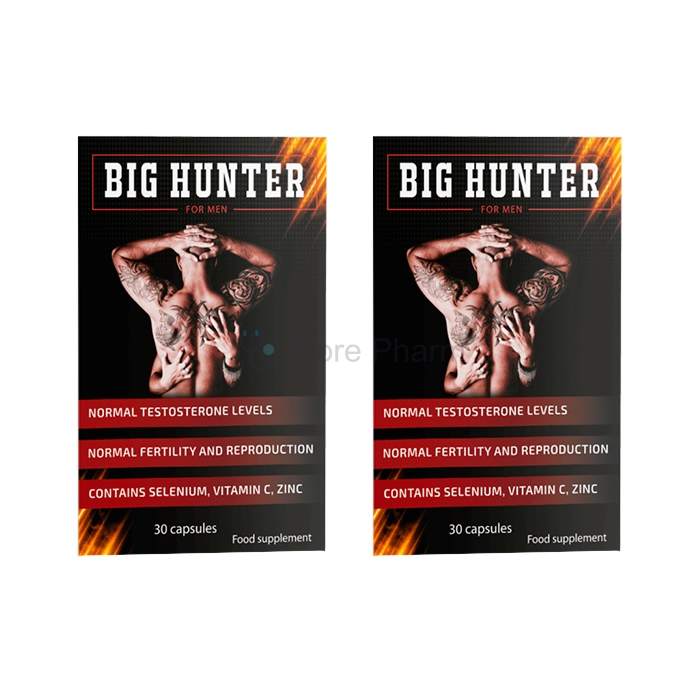 Big Hunter - κάψουλες για προστατίτιδα στη Λάρνακα