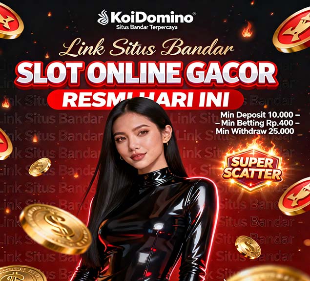 KoiDomino Slot Mandiri Online Terpopuler Banyak Jackpot