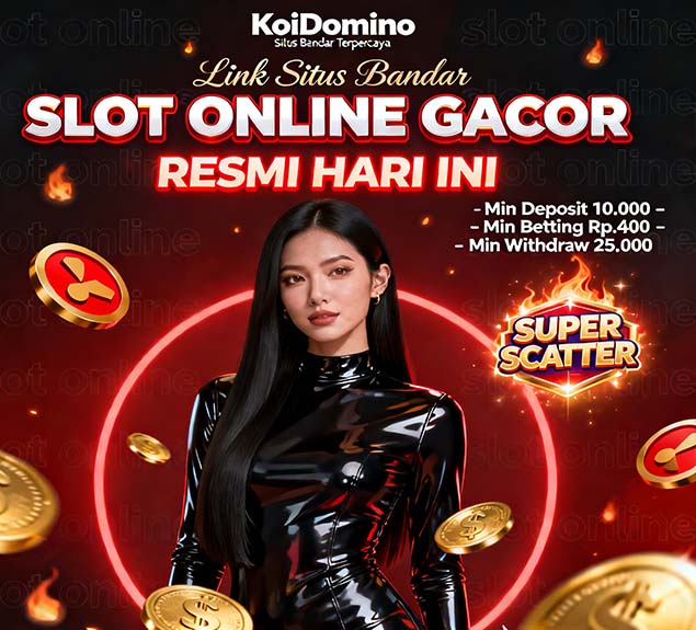 KoiDomino Slot QRIS Online Aman Dengan Transaksi Super Cepat